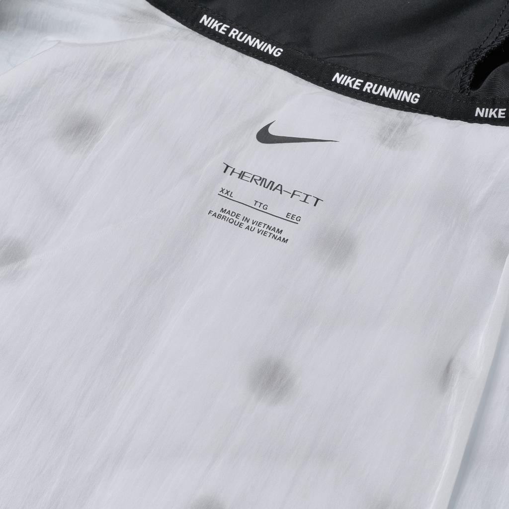 Nike Chaqueta Therma-Fit con relleno sintético y capucha, color negro, para hombre DD5645-010