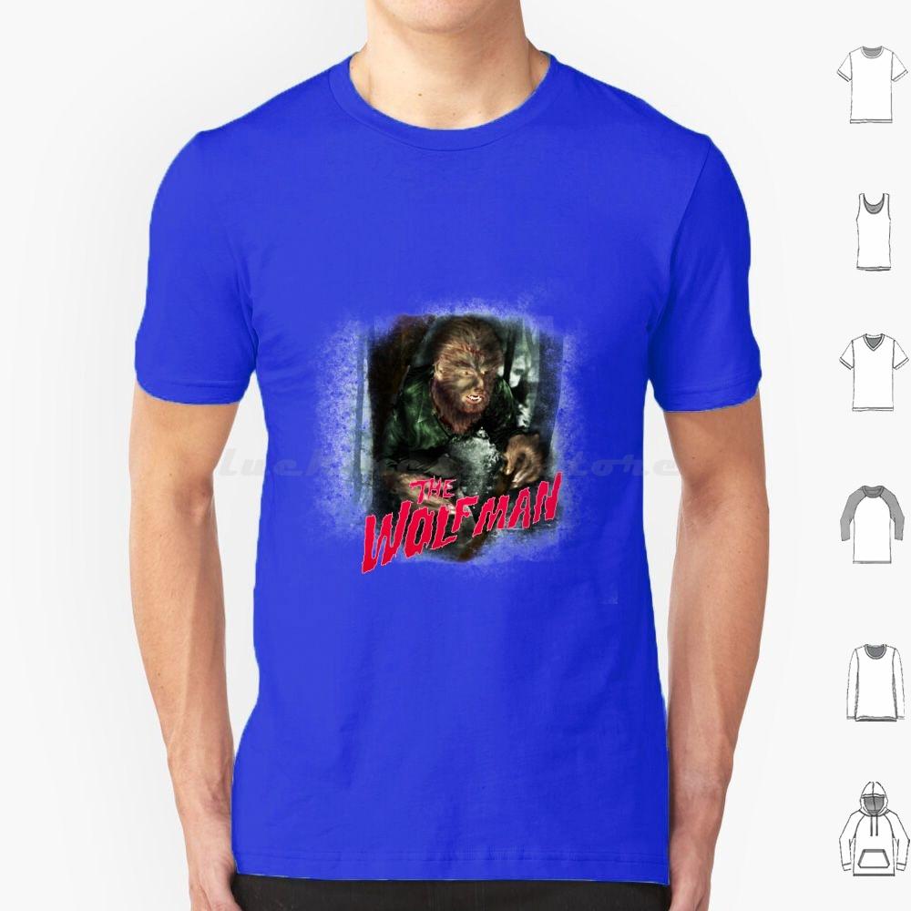The Wolfman 1941 T Shirt Men Women Kids 6xl Horror Fan Wolf Halloween 1941 Classic Movies Werewolf Monster Wolfman Horror