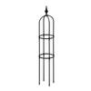 Plant Obelisk Trellis Climbing Plants Garden Tower Trellis Outdoor Rose Bush Support Rustproof Metal Trellis for Potted Plant Clematis Vine Jasmine