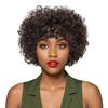 Synthetic Short Curly Brown Wigs for Women Fluffy Wigs with Bangs Daily Party Cosplay Costume Heat Resistant Female