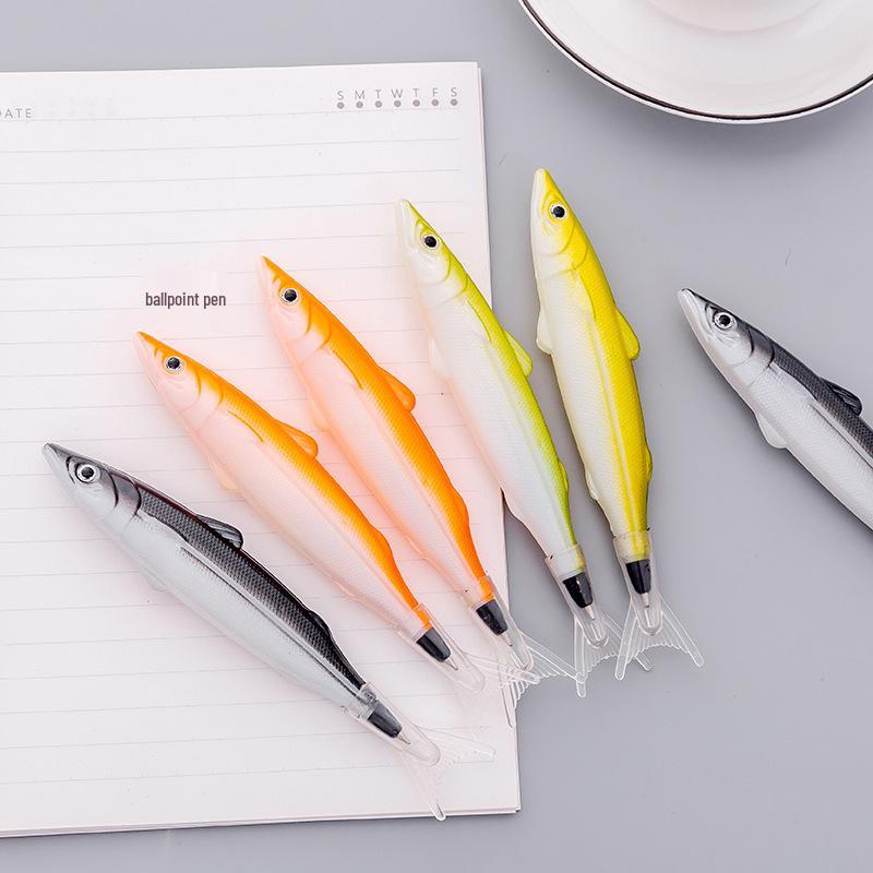 Creative Cartoon Fish Shape Ballpoint Pen - Funny and Cute Stationery for Students