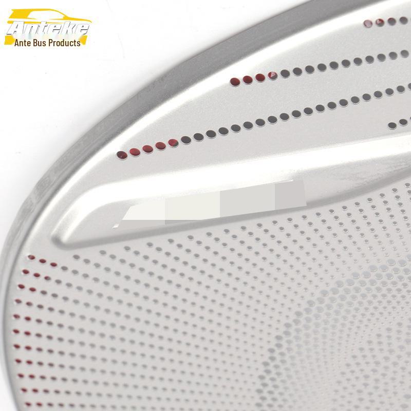 Kompatible Lautsprecherabdeckung Pailletten für Hongqi H9 4-Türer: Dekorative Audio-Panel-Aufkleber