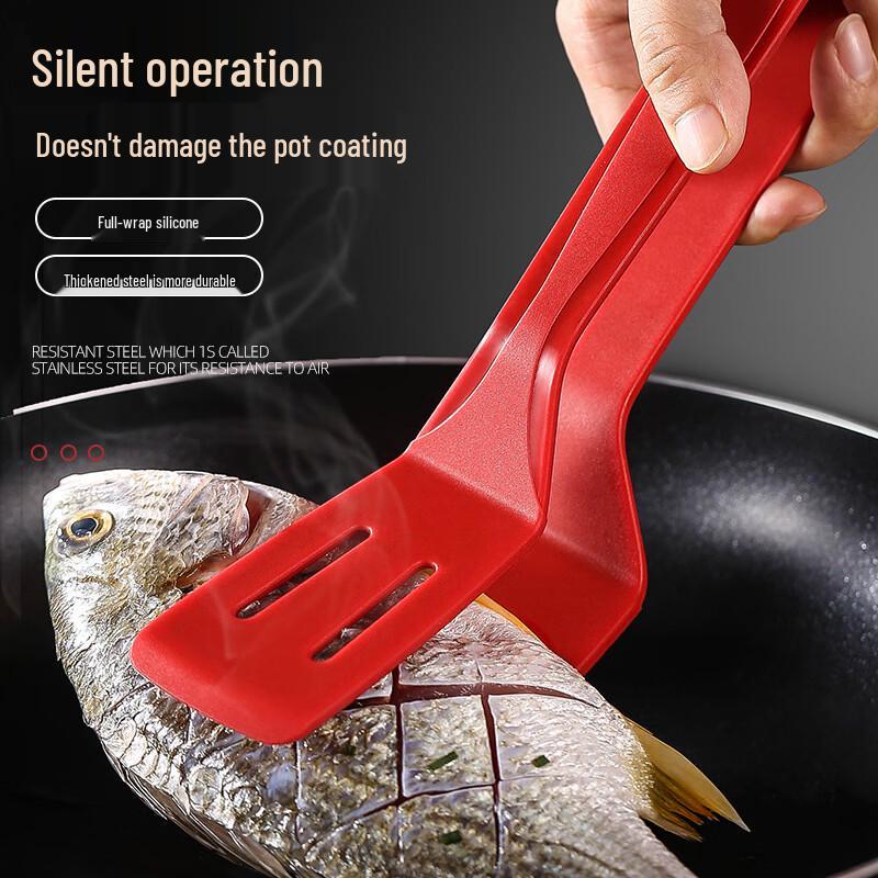 SMVP Silicone Steak and Fish Frying Spatula Clip