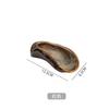 BRMolecular Gastronomy Tableware Appetizer Plate Sashimi Sushi Plate Creative Oyster Shaped Ceramic Dessert Plate Dip Sauce PlatesEY