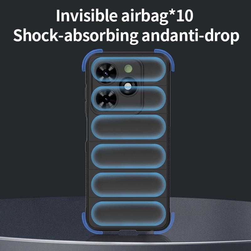 Coque pour téléphone Infinix Hot 40 Skin-Feel Antidérapante et Anti-Chute pour Spark40 Pro