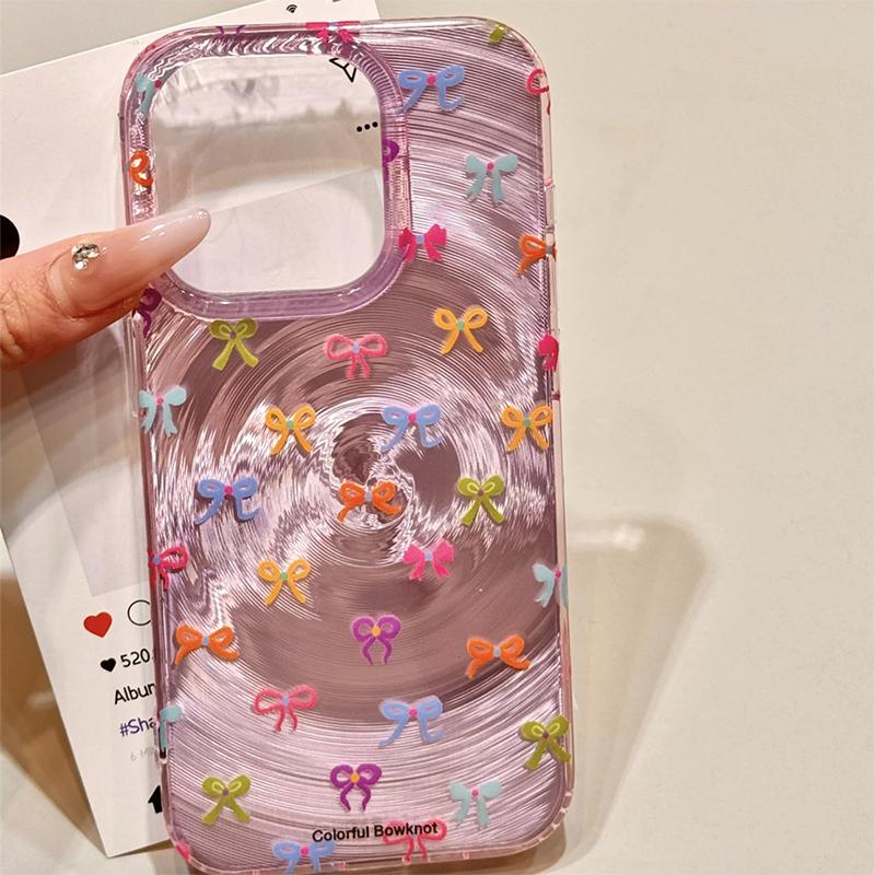 Iridescent Glossy Phone Case for iPhone 11 13 14 15 16 17 Pro 17 13 14 15 Pro Max High Quality Fantasy Floral Style Full Protection Shell