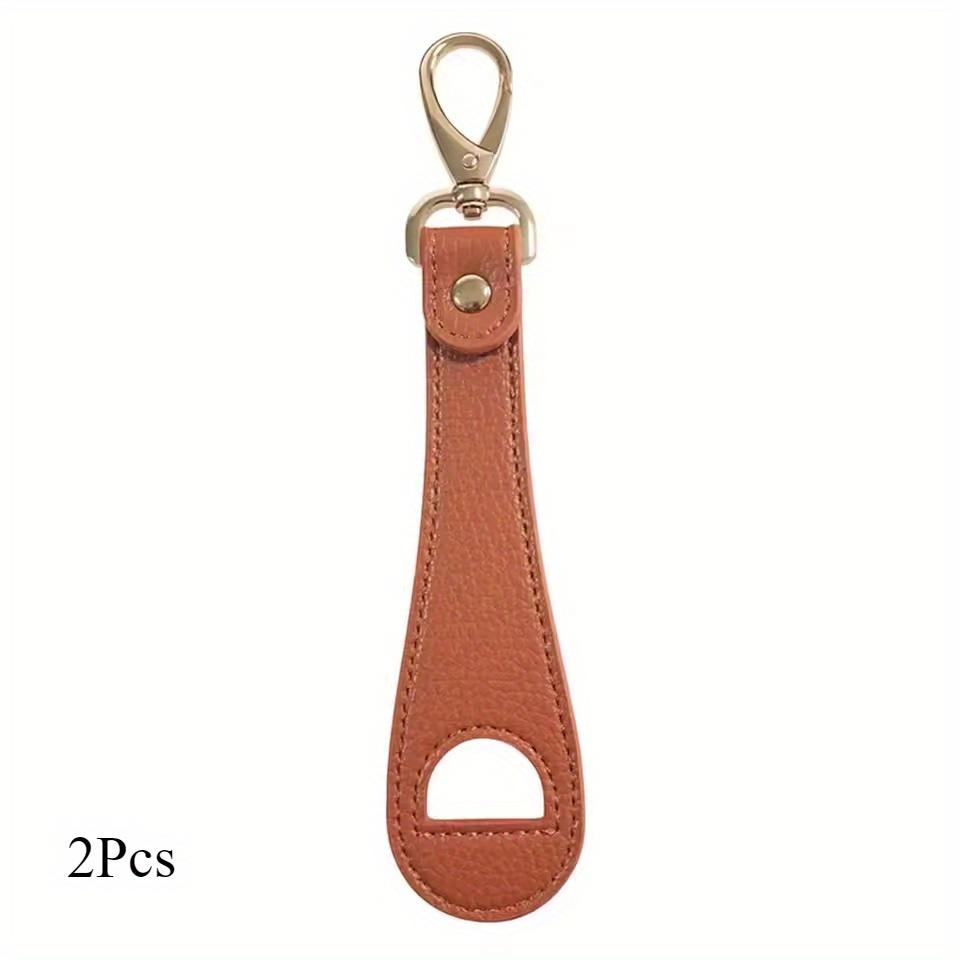 

2 шт. Зажим для шляпы для путешествий, кожаный ремешок для летней шляпы, зажим для полотенца/перчаток, кошелек с пряжкой-защелкой, аксессуары для кемпинга и путешествий Brown-2Pcs