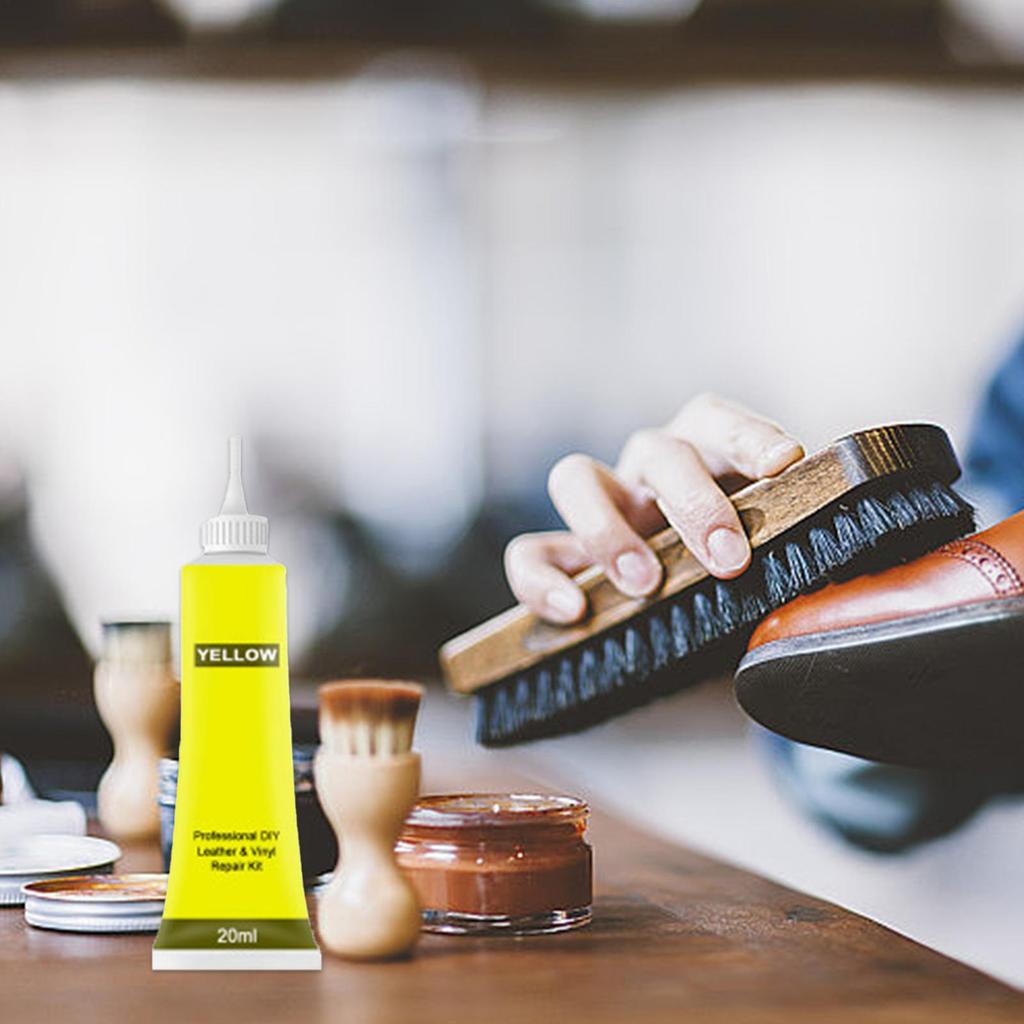 Leather Dye Gel Advanced Leather Repair Gel For Car Seat Complementary Color Repair Paste Leather Color Restorer 20ml