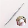 Professional Stainless Steel Nail File Dual-Headed Toenail Cleaner Pedicure Tools For Toenail Dirt Removal