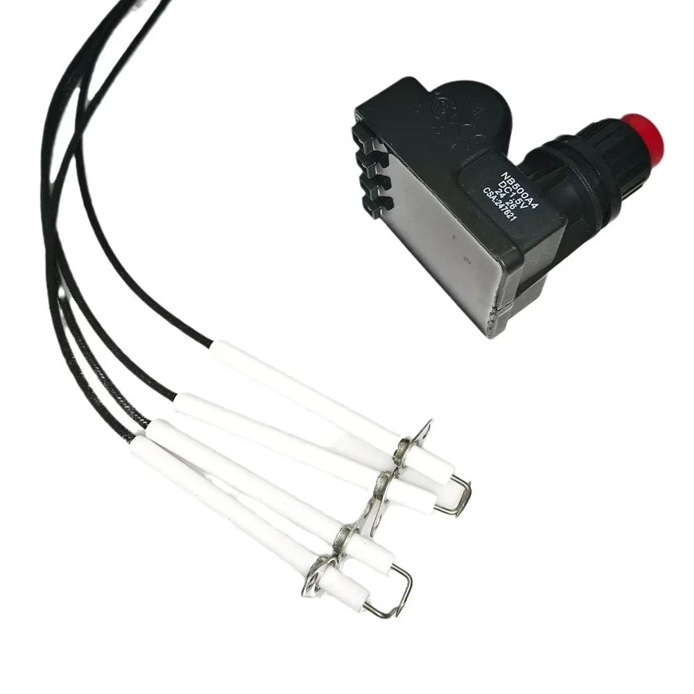 20*10*10CM 4 Outlet Grill Igniter 4 Socket Grill Igniter Barbecue Versatile Compatibility Enhanced Functionality