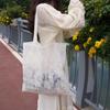 Europäische bestickte Spitzentasche Vintage Organza-Tragetasche Handgefertigte Retro-Tasche für Hochzeit und Freizeit