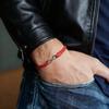 Infinite Love String Bracelet For Couple 6 Colors Available Stainless Steel Metal 3mm Milan Thread Valentine Day Accessories