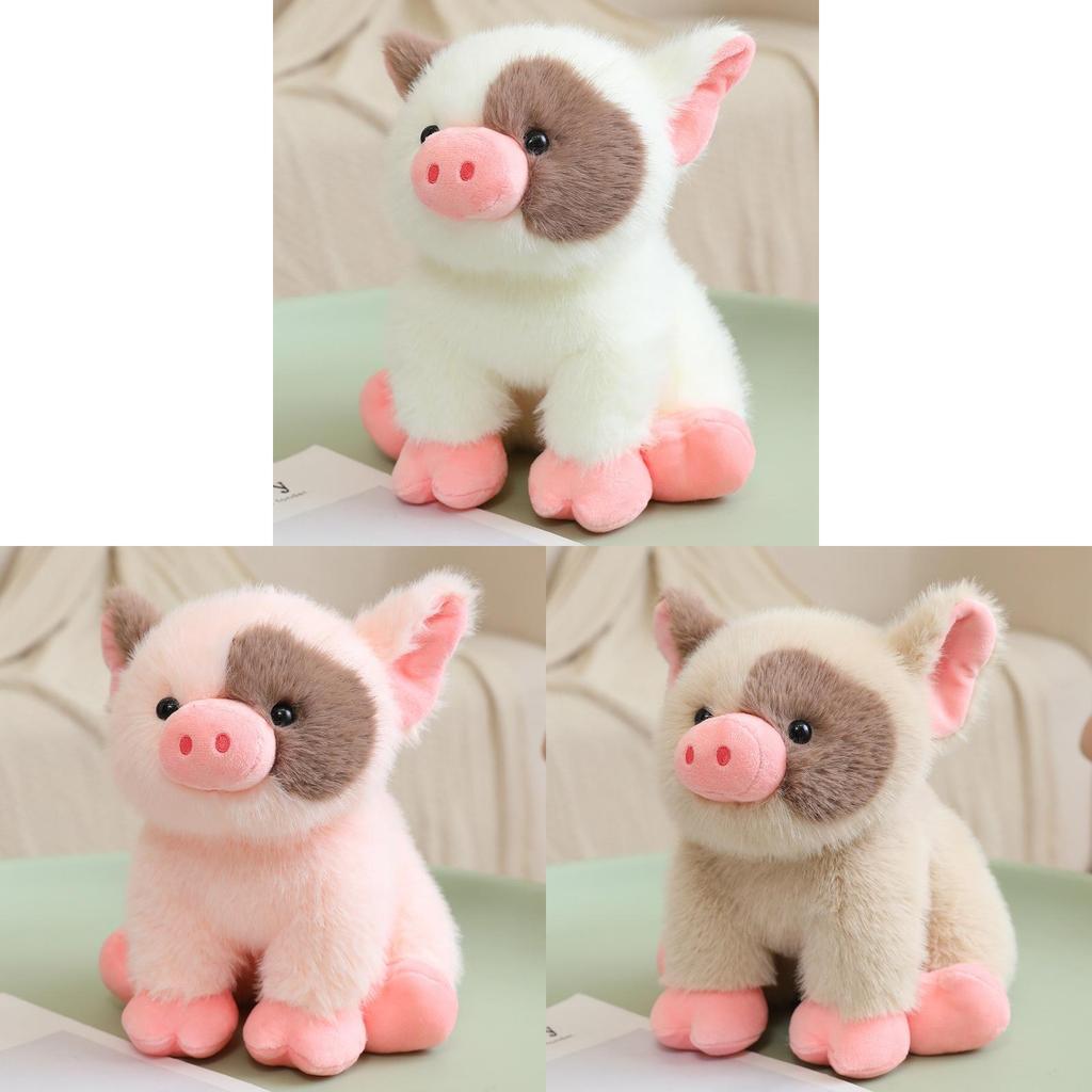 Miniature Pig Plush Toy Soft Cute Stuffed Animal For Children Gift