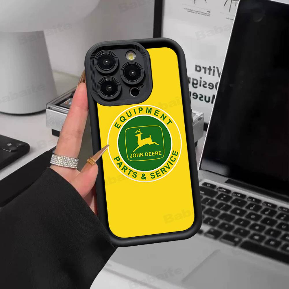 

Green J-John Truck D-Deeres TPU Phone Cover For Iphone 17 16 15 14 13 12 11 Pro Max Plus Case Cover iPhone 17 Pro