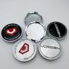 4pcs Vossen Logo Emblem Car Wheel Center Caps 65MM (59MM I.D)  Wheels Hub Hubcaps Auto Rim Center Cover Replace Car Accessories