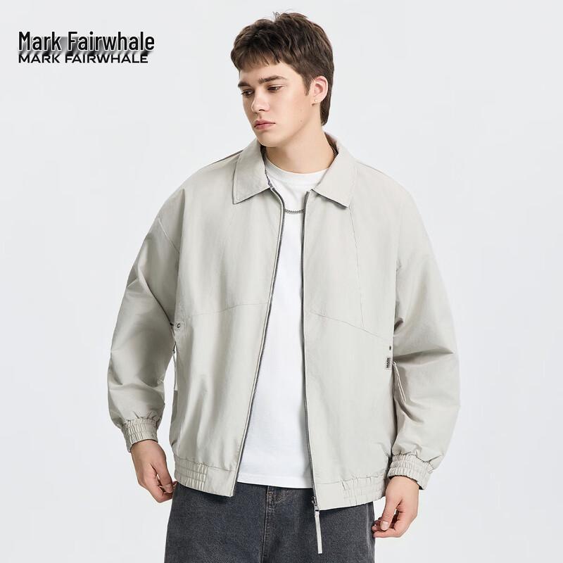 Mark Fairwhale Men's Casual Solid Color Jacket