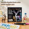 Double Sided Art Pens With Soft Brush Tips Watercolor Markers Pens For Creative Coloring Projects And Handmade Crafts