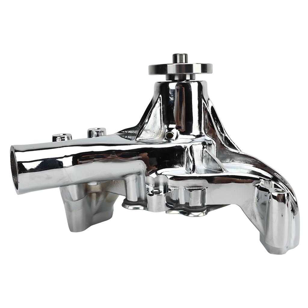 Long Water Pump High Volume Engine Water Pump Replacement for Chevy SB 283 327 350 383 400 V8 Engines Electroplating