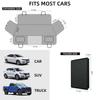 Extended Dog Car Seat Cover Car Bed Pet Backseat Cover Safety Carrier Waterproof Anti-Slip Pet Mat for Car SUV Truck Dog Hammock
