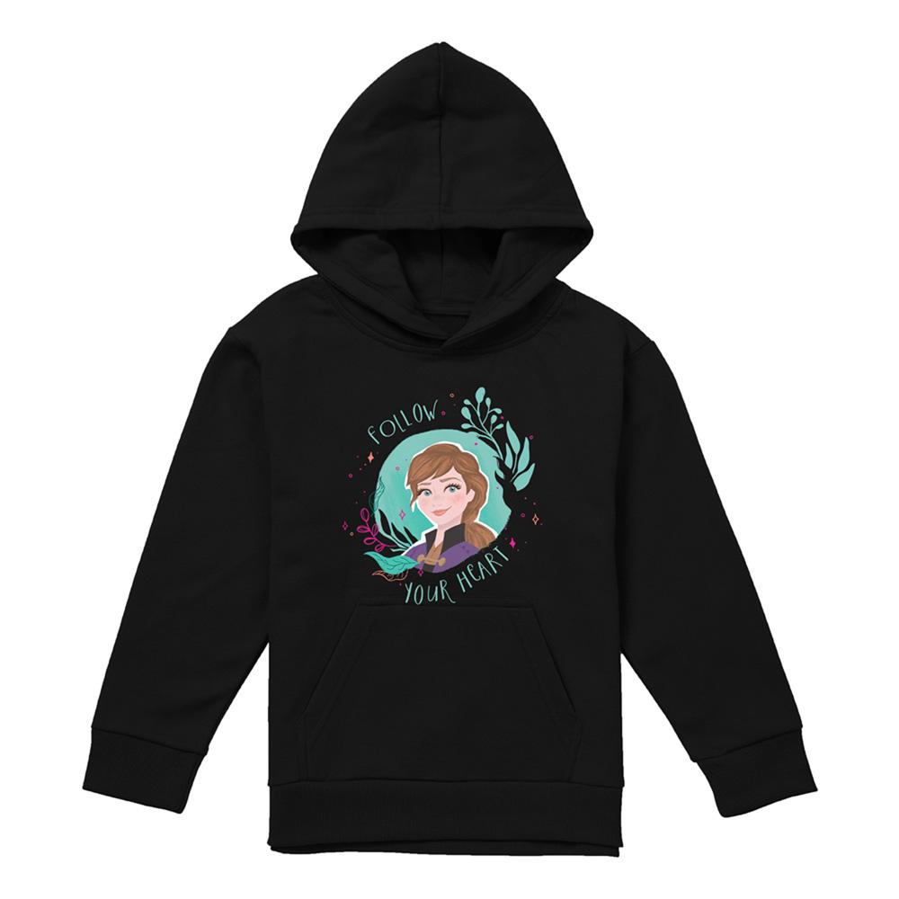 Frozen Childrens/Kids Follow Your Heart Anna Pullover Hoodie