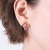 14K Gf Lovely Ribbon Earrings C24Egf221