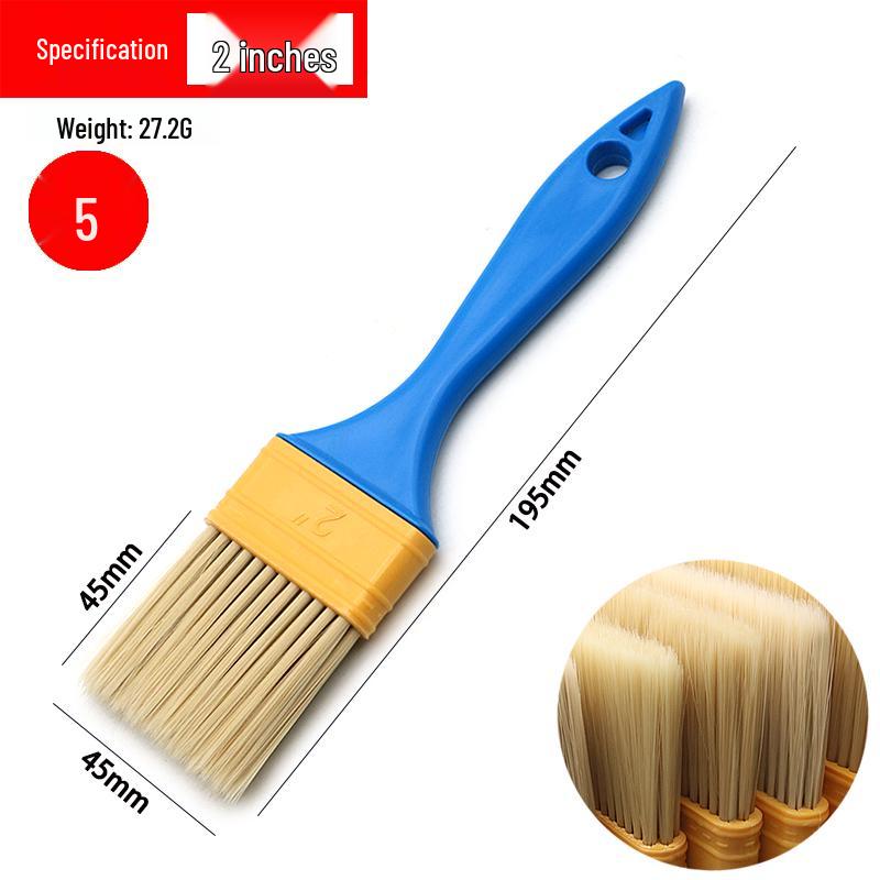 Industriële Nylon Lange Borstel Set - Duurzaam Schoonmaak- en Stofverwijderingsgereedschap met Niet-Afstotende Harde Borstelharen