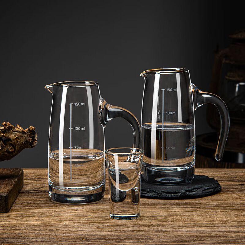 Crystal Baijiu Decanter & Shot Glass Set