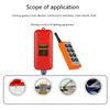 Wireless Cranes Remotes Control Easy Installation Industrial Control System Efficient Work Comfortable Use Simple Setups