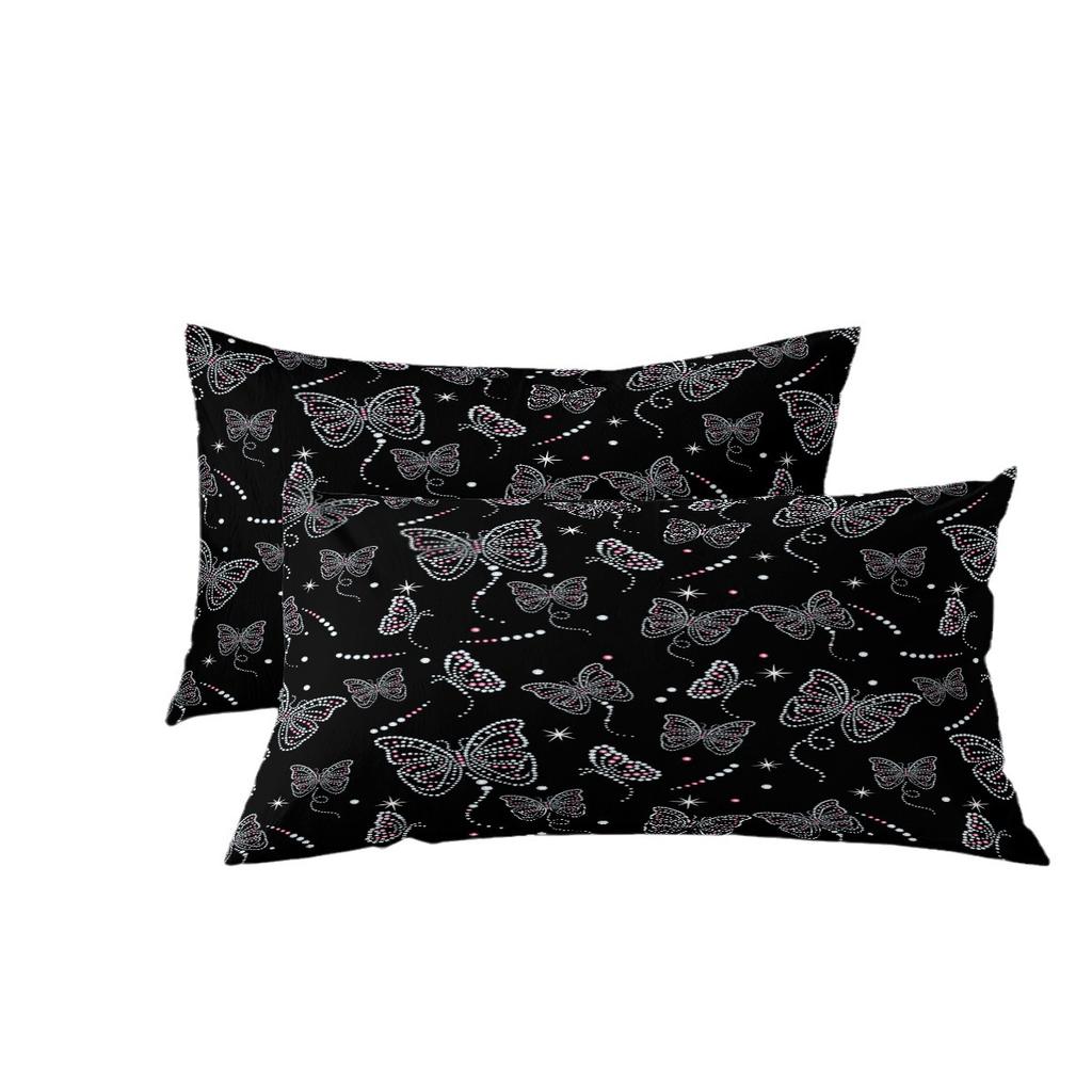 Digital Three-piece Set of Home Textile Products Butterfly Quilt Printing Bedding Quilt Cover