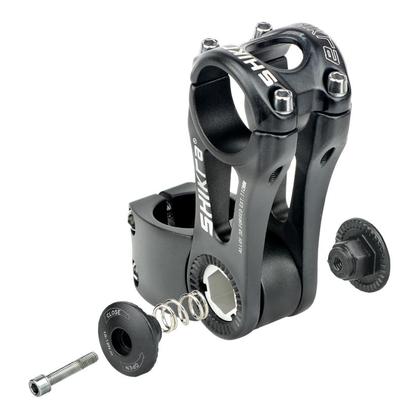 SHIKRA SK01 Mtb Power Fahrrad Lenker Vorbau Straße Mountainbike Tisch 90/110/145mm Stange Verstellbarer Vorbau 31,8 25,4 Riser