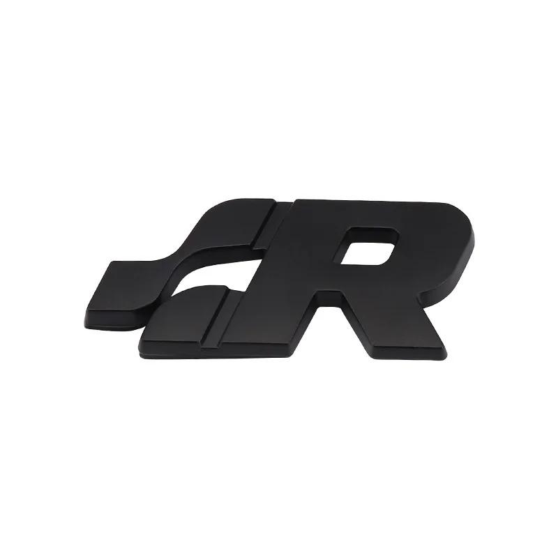 2026 Hot Sticker Car sticker Front Hood Grill SR 32 Emblem Auto Grille Badge for Volkswagen R Racing VW Sagitar Passat Golf Tigu