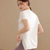 Women's Plus Size Loose Sports Top - Short Sleeve Yoga T-Shirt, Slimming, Breathable Fitness Cover-Up for Summer