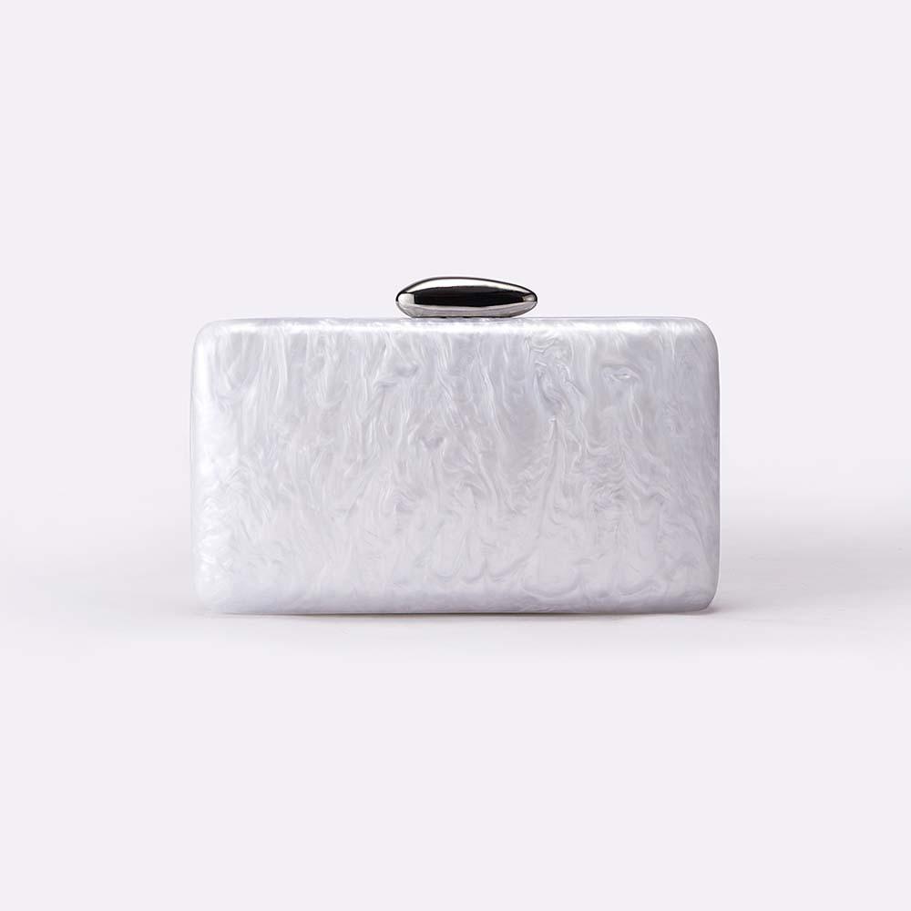 2025 Marble Green Pearl Acrylic Women Shell Box Clutches Gift phone bag Evening Minaudiere Bags Wedding Bridal Handbags Party