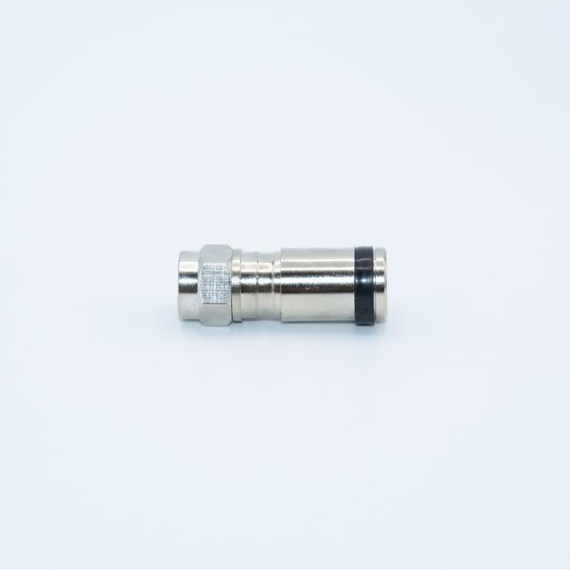 RG6 All-Copper Compression F-Connector (10-pack)