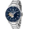Sfida Blue Metal/Silver Men's Mechanical Automatic R8823140007