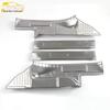 22 Highlander Stainless Steel Door Sill Trim Stickers - Anti-Scratch Welcome Pedal Protector