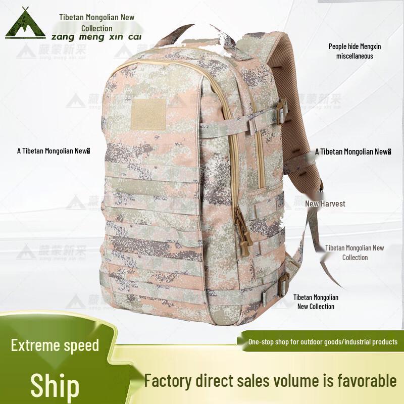 

Tactical Camouflage Large Capacity Training Backpack