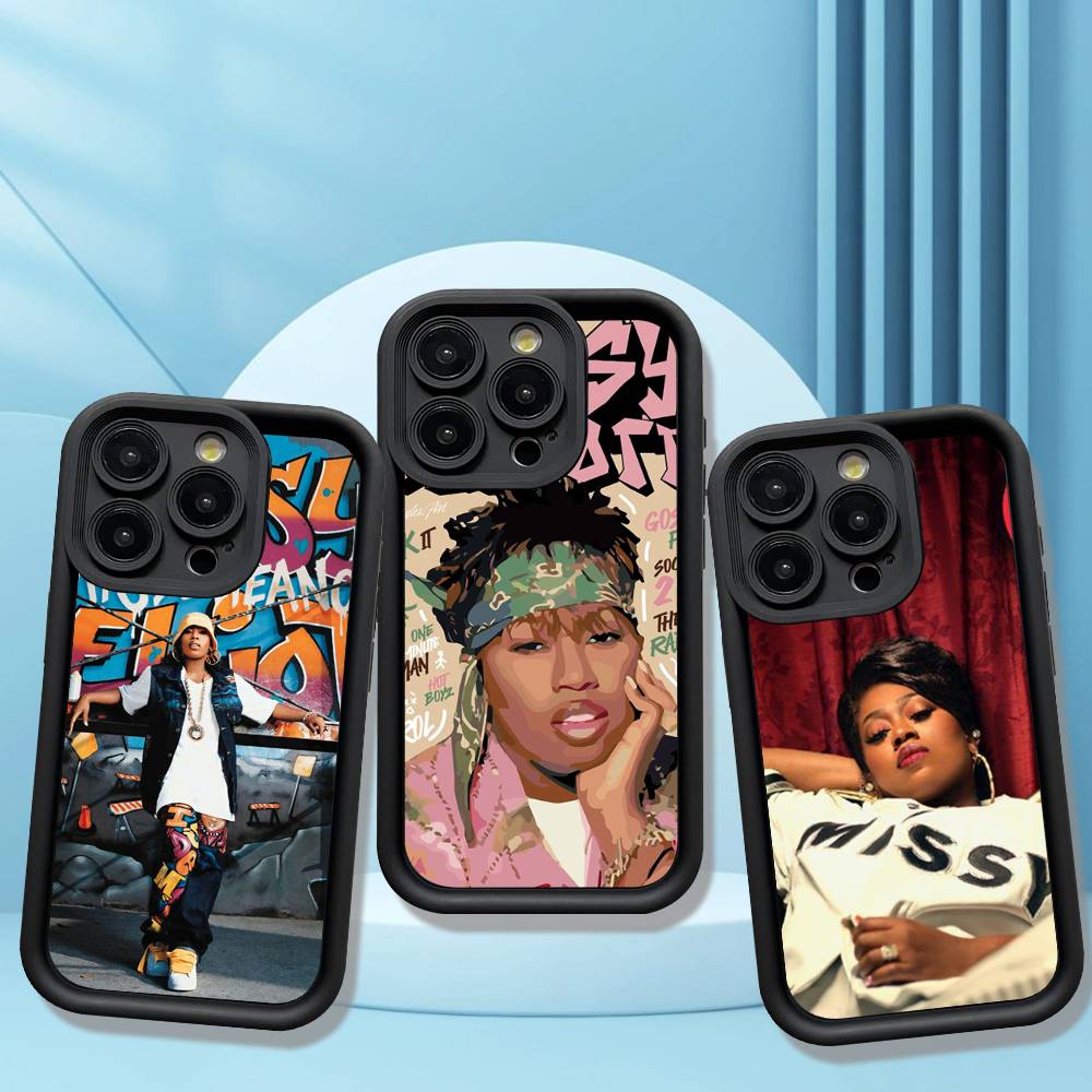 Rapper Missy E-Elliott For IPhone 17 15 13 12 11 14 Pro Max X XR XS 16 Plus Shockproof Candy Back Cover