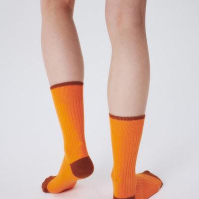 I Hate Monday [IHM250312] Vivid Socks Orange