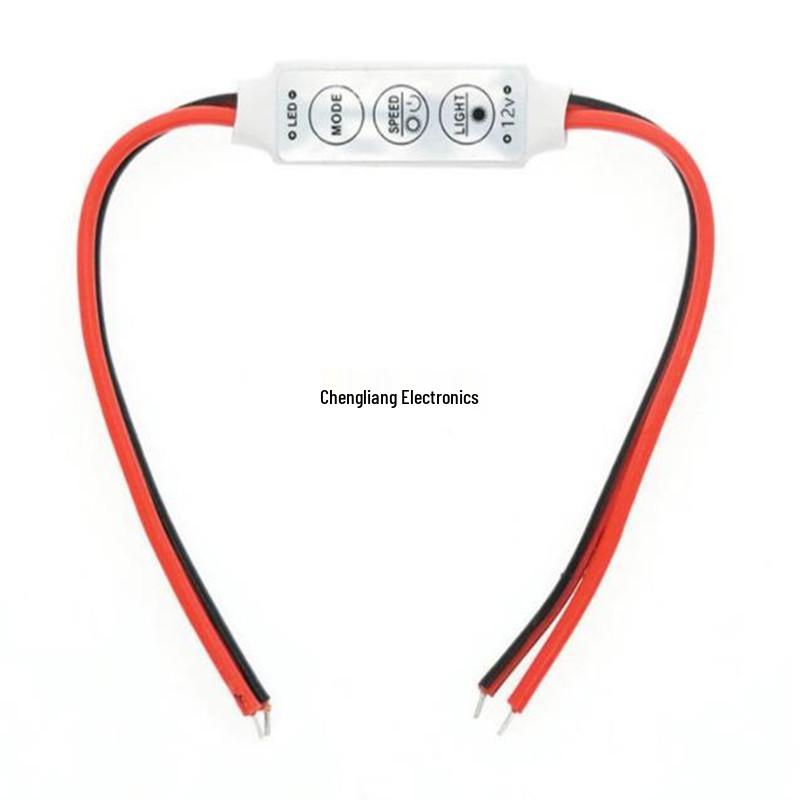 RF Wireless LED Strip Light Controller with 11-Key Remote