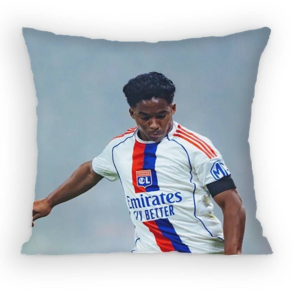 Endrick Footballers Pillow Case Sofa Living Room Bedroom Headboard Backrest Cushion Square Cushion Nap Time