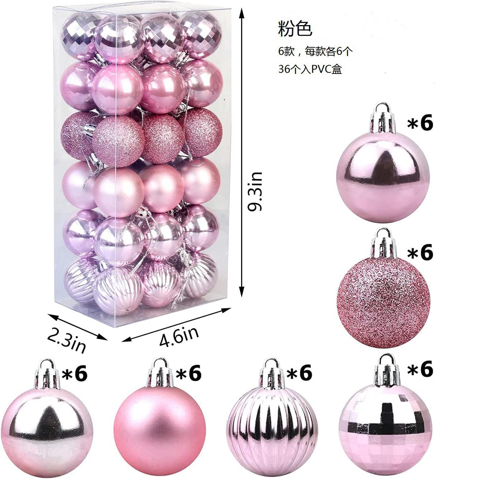 

Різдвяна куля 15 см червона куля 1 шт. One Size рожевий