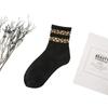 Spotted Leopard Print Women Socks Fashion  Mid-Tube  Socks For Girls Novelty Animal Pattern Japanese Style Autuma Spring  Summer
