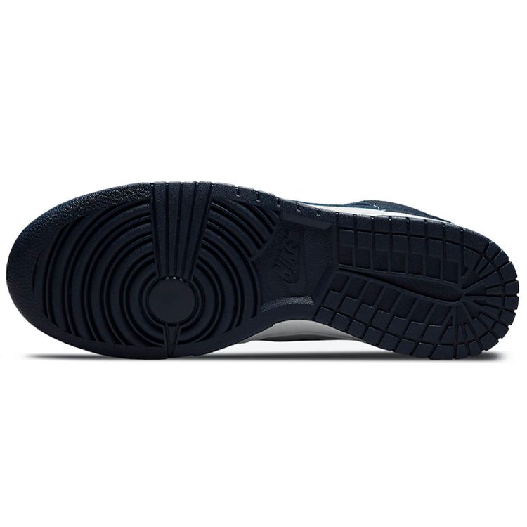 Nike Dunk High Midnight Navy Unisex Sneakers Blue White DD1399-104