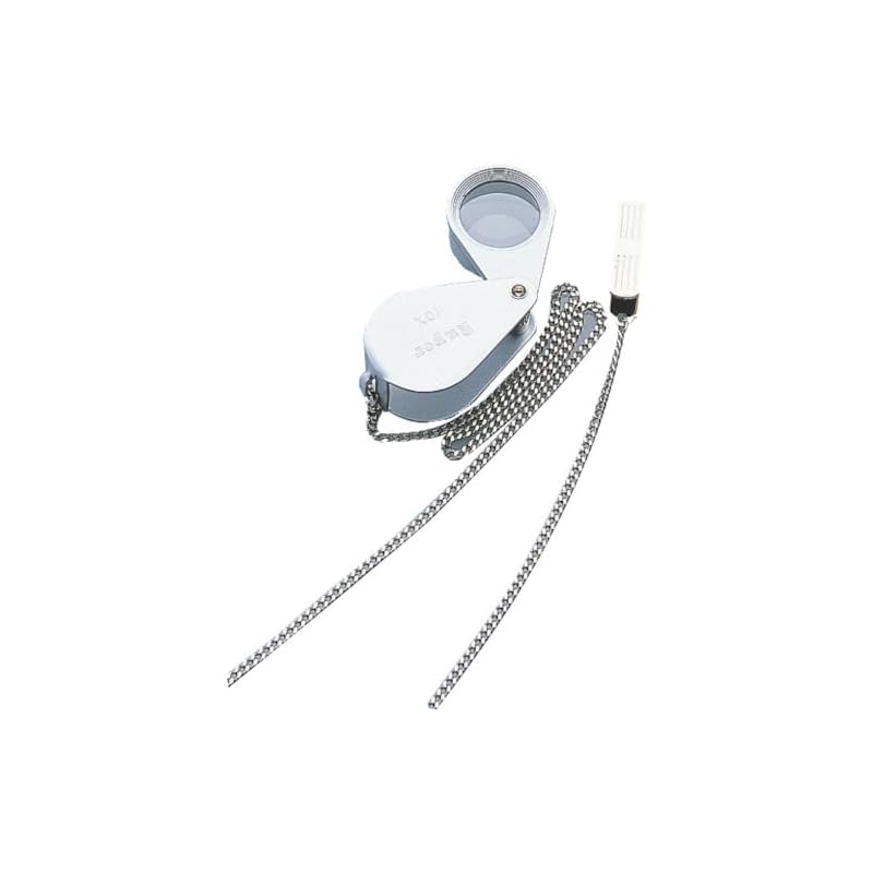 

Shinwa measurement Loupe I High magnification storage type 10 times with chain 75765
