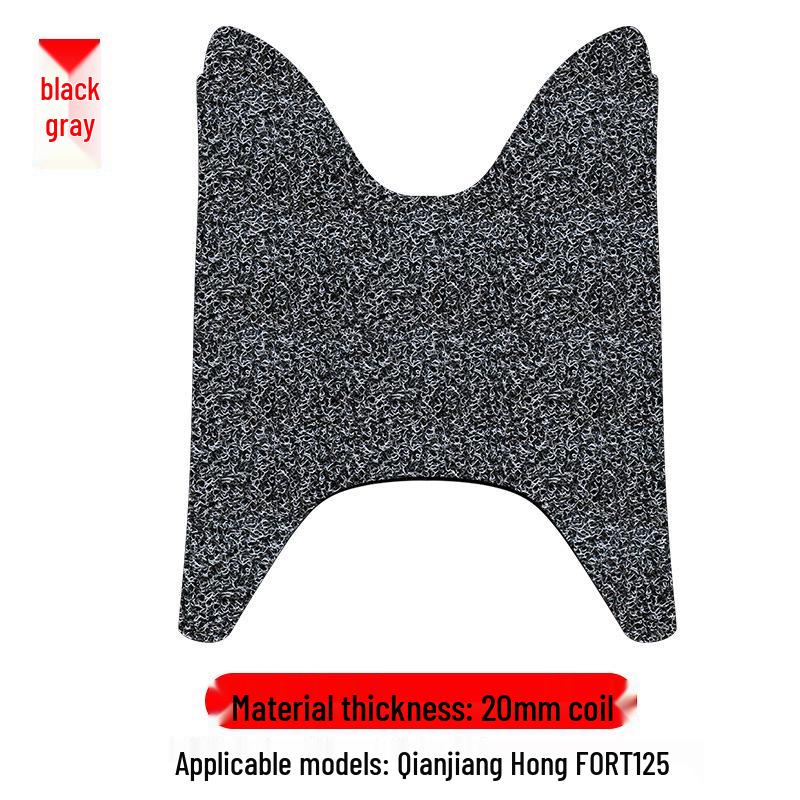 Waterproof Footrest Silk Ring Pad for Qianjiang FORT125 Hong Scooter QJ125T-6J/K