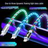 5A Fast Charging Rainbow Data Cable for Apple, Android, Type-C, Huawei, Oppo, Xiaomi, Vivo