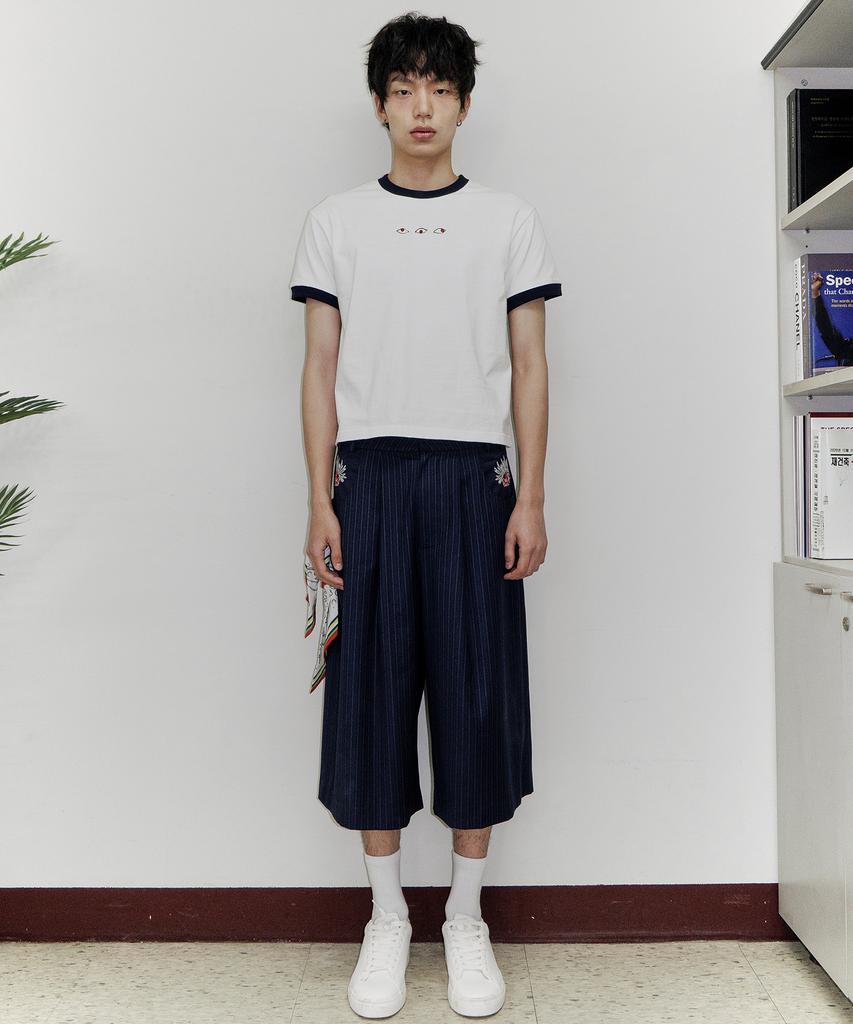 OGI Embroidered Ringer T-Shirt Size 01