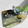 Triangle Fish Tank Corner Storage Rack Clear Coral Bracket  Coral Frag Storage