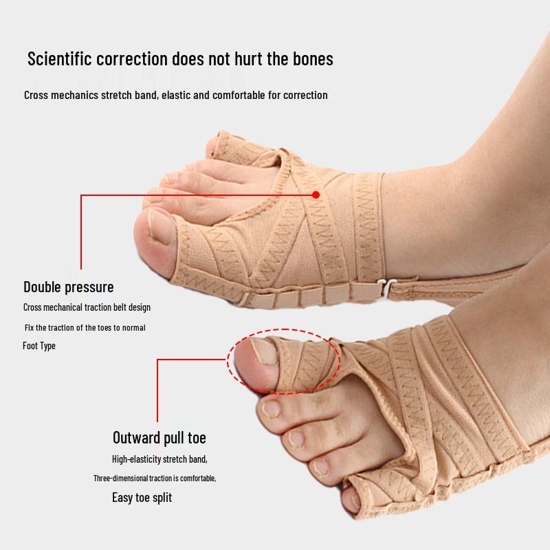 Ultra-Thin Breathable Bunion Corrector Sock for Day & Night